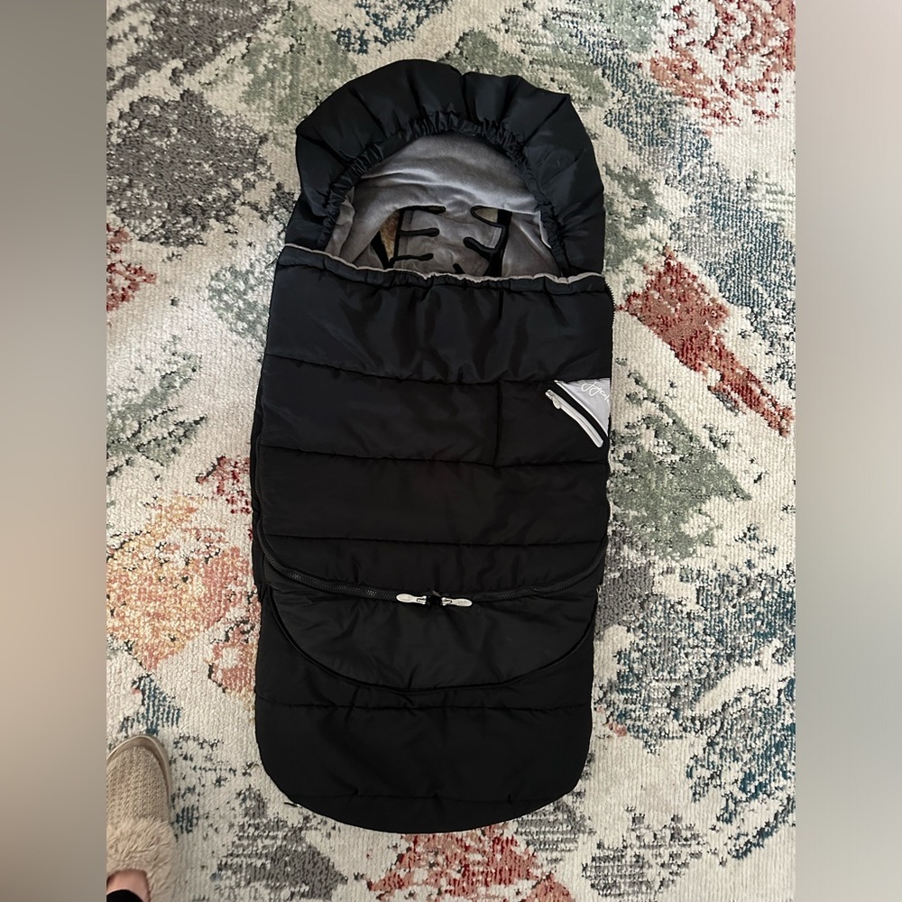 JJ Cole Water Resistant Polar BundleMe 0-4 years, Black/shadow - Picture 3 of 14